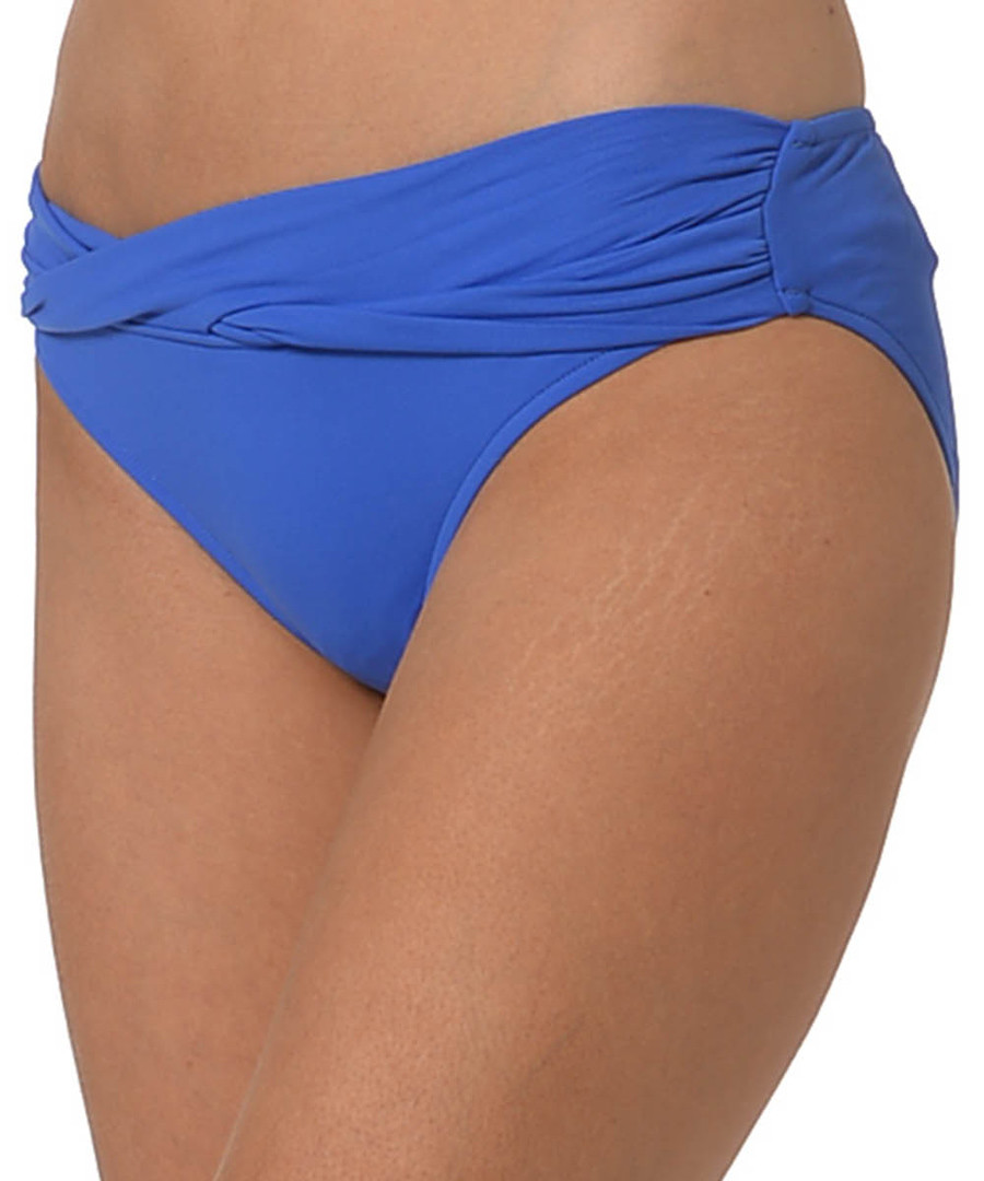 Blue cross-over bikini briefs Sale - seafolly