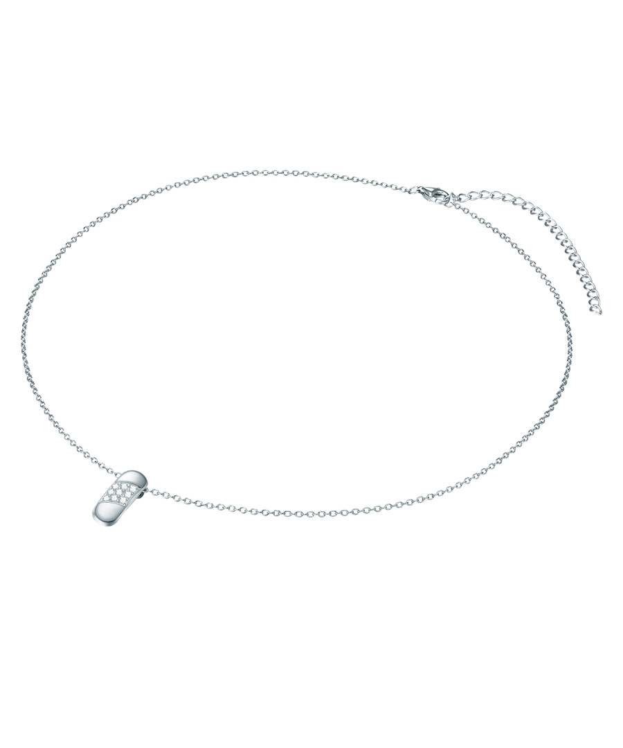 Rhodium-plated necklace Sale - lindenhoff