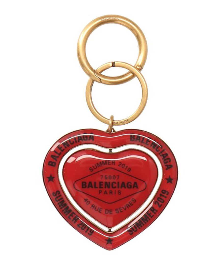 Red heart keyring Sale - balenciaga