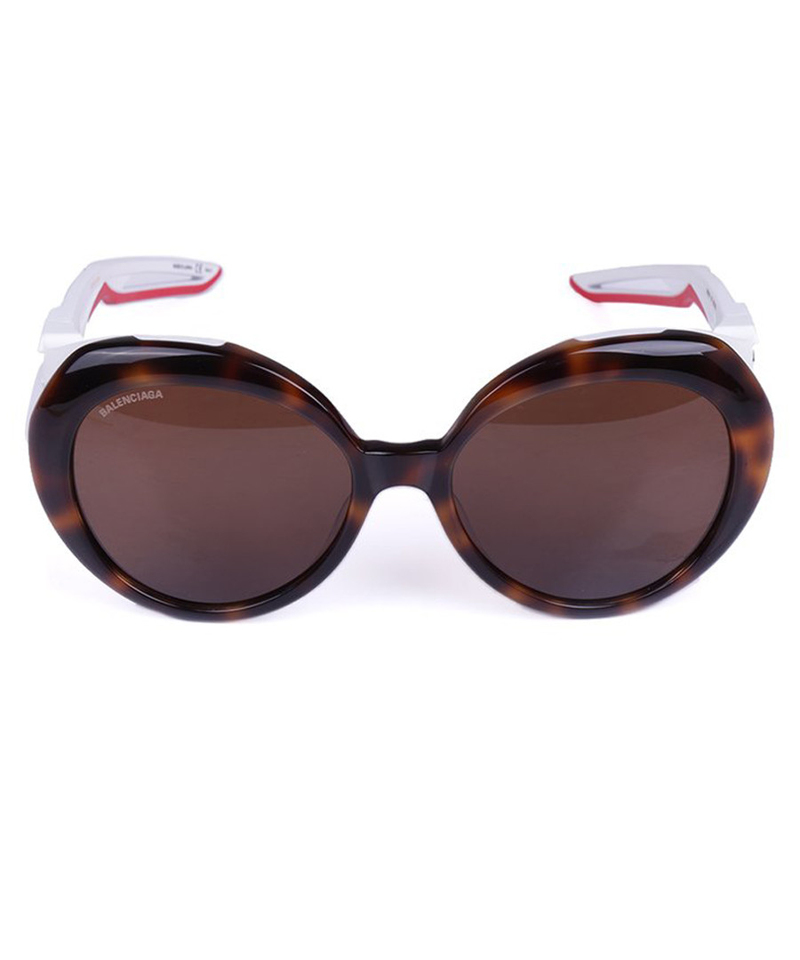 Brown tortoise sunglasses Sale - balenciaga