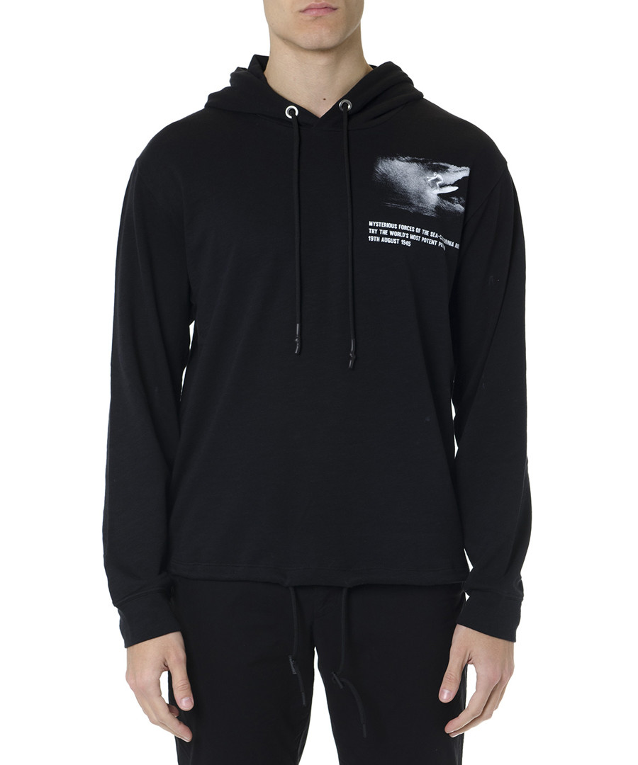 mysterious forces sweatshirt in black cotton ss 2019 Sale - alexander mcqueen