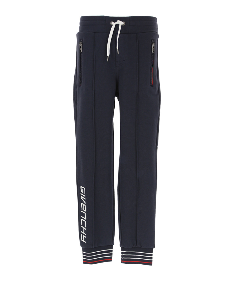 Blue logo print tracksuit bottoms Sale - givenchy