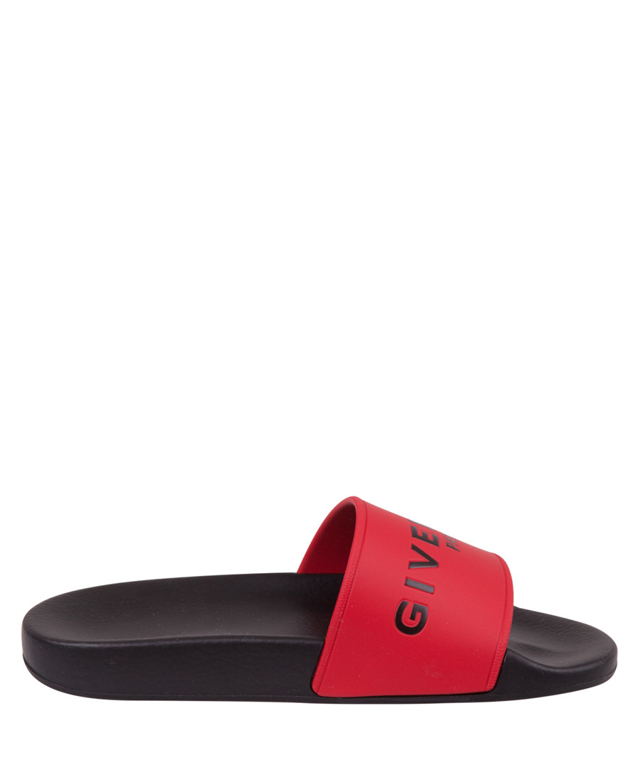 Red logo slip-ons Sale - givenchy