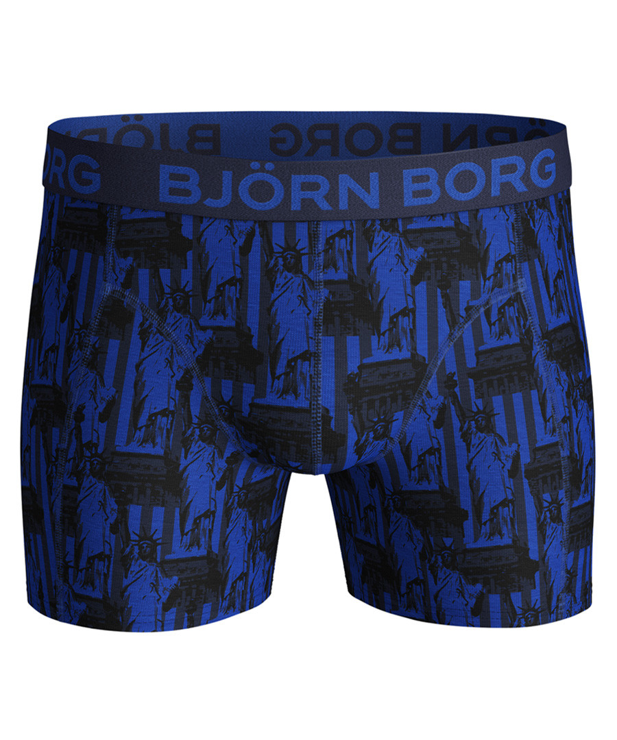 Statue of Liberty blue print boxers Sale - Bjorn Borg
