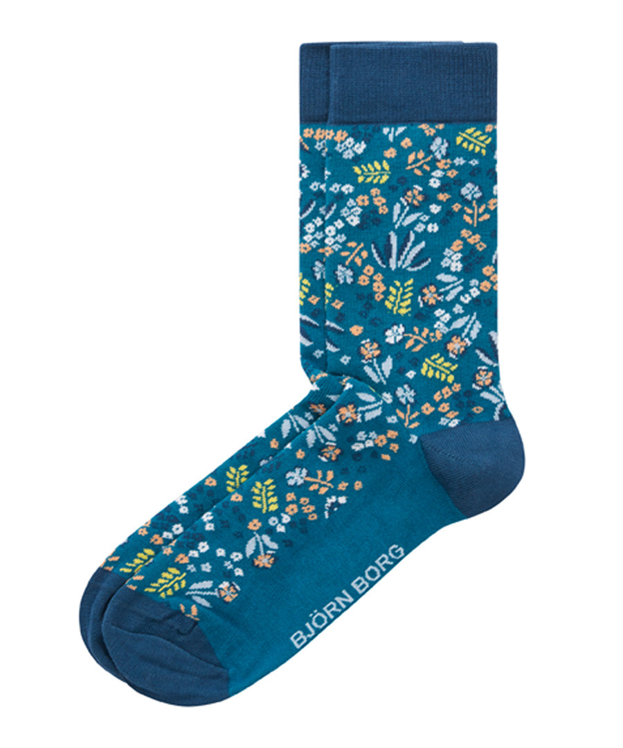 Tiny Flowers corsair print socks Sale - bjorn borg