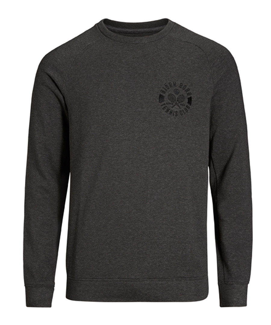 Bo anthracite crew neck sweatshirt Sale - Bjorn Borg
