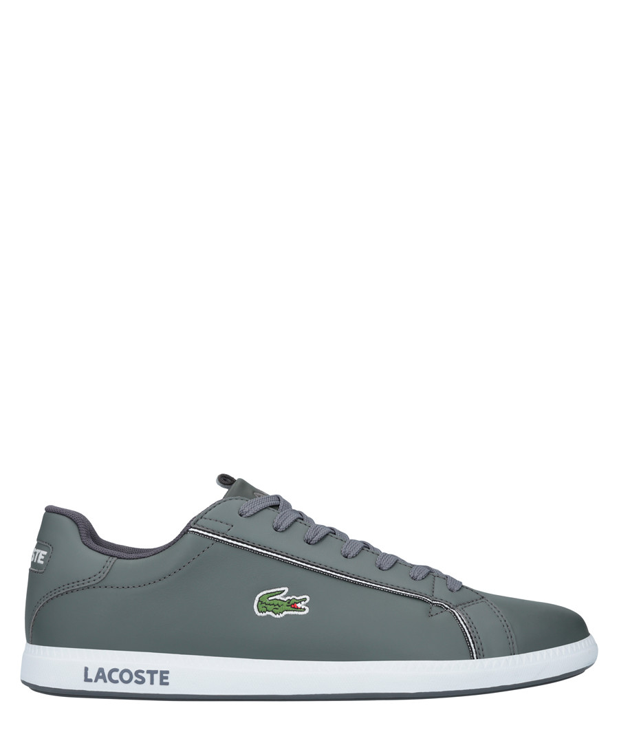 Graduate 119 grey leather sneakers Sale - lacoste