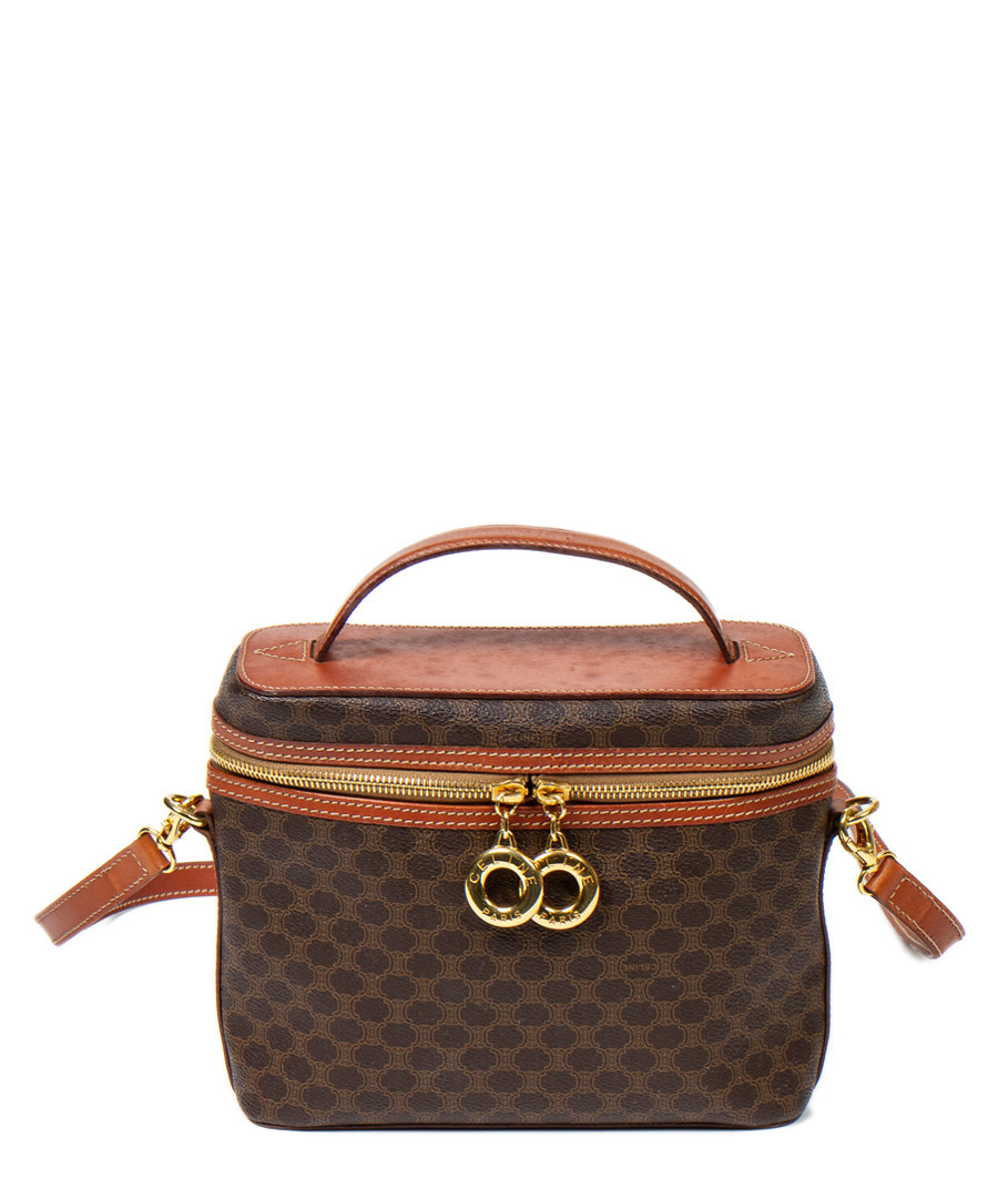 Vintage Cosmetic coated canvas crossbody Sale - celine
