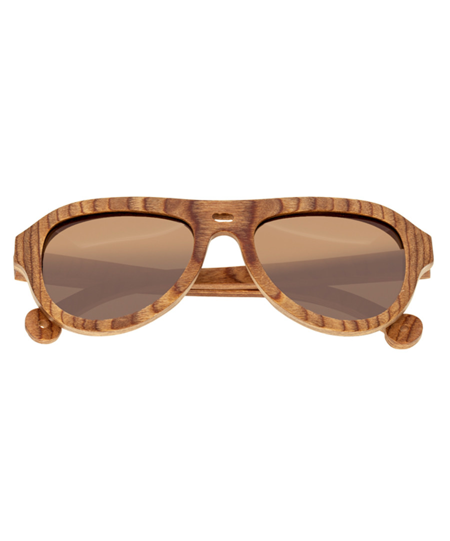 Marzo brown aviator sunglasses Sale - spectrum