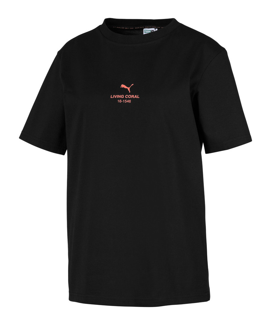 x pantone black logo T-shirt Sale - puma