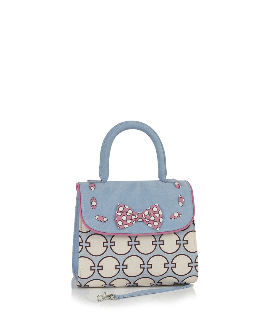 Santiago sky blue bow grab bag Sale - ruby shoo