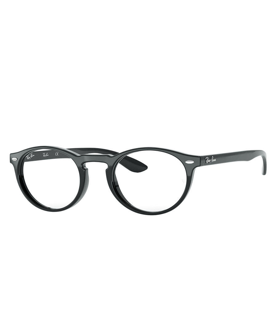 Black round full-rim glasses Sale - ray-ban