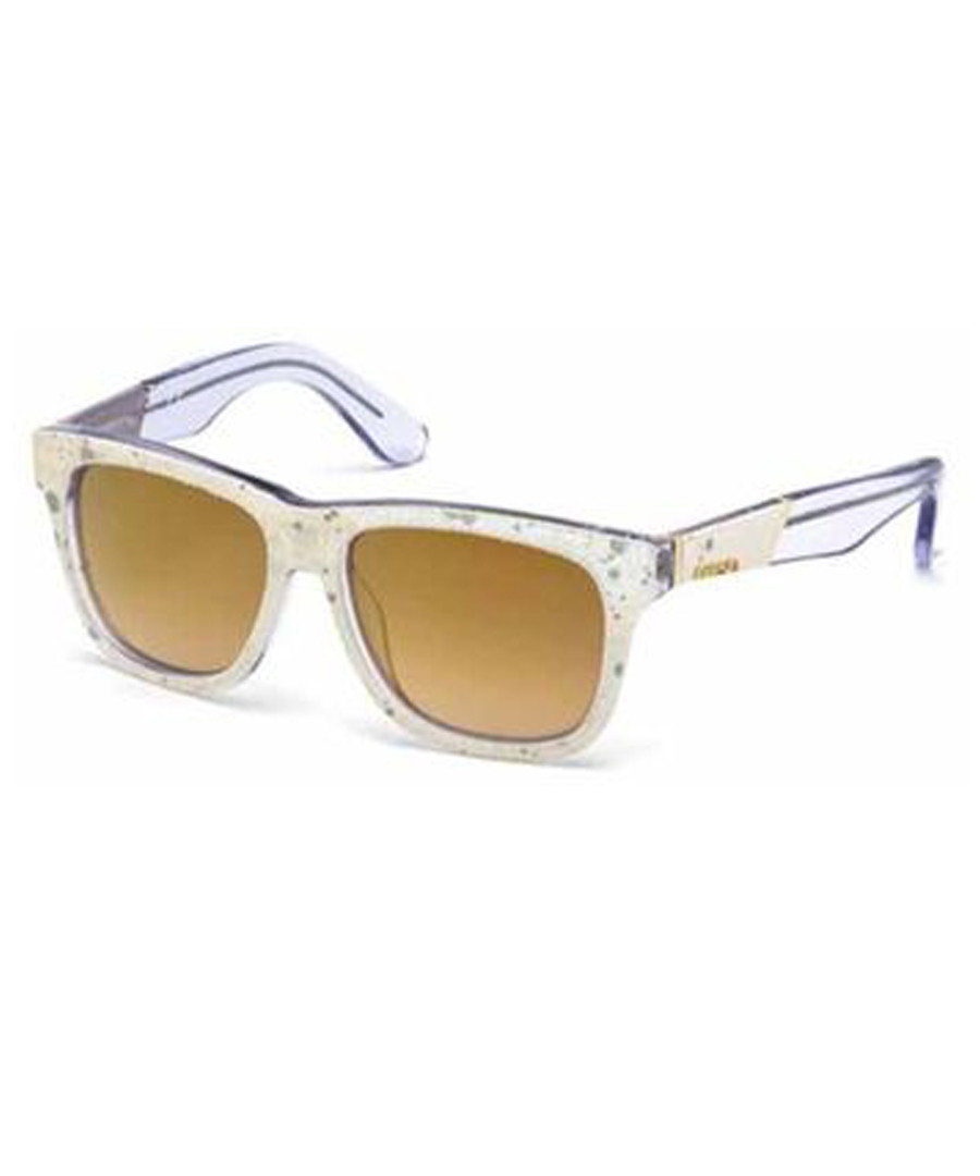 Clear frame & yellow sunglasses Sale - diesel