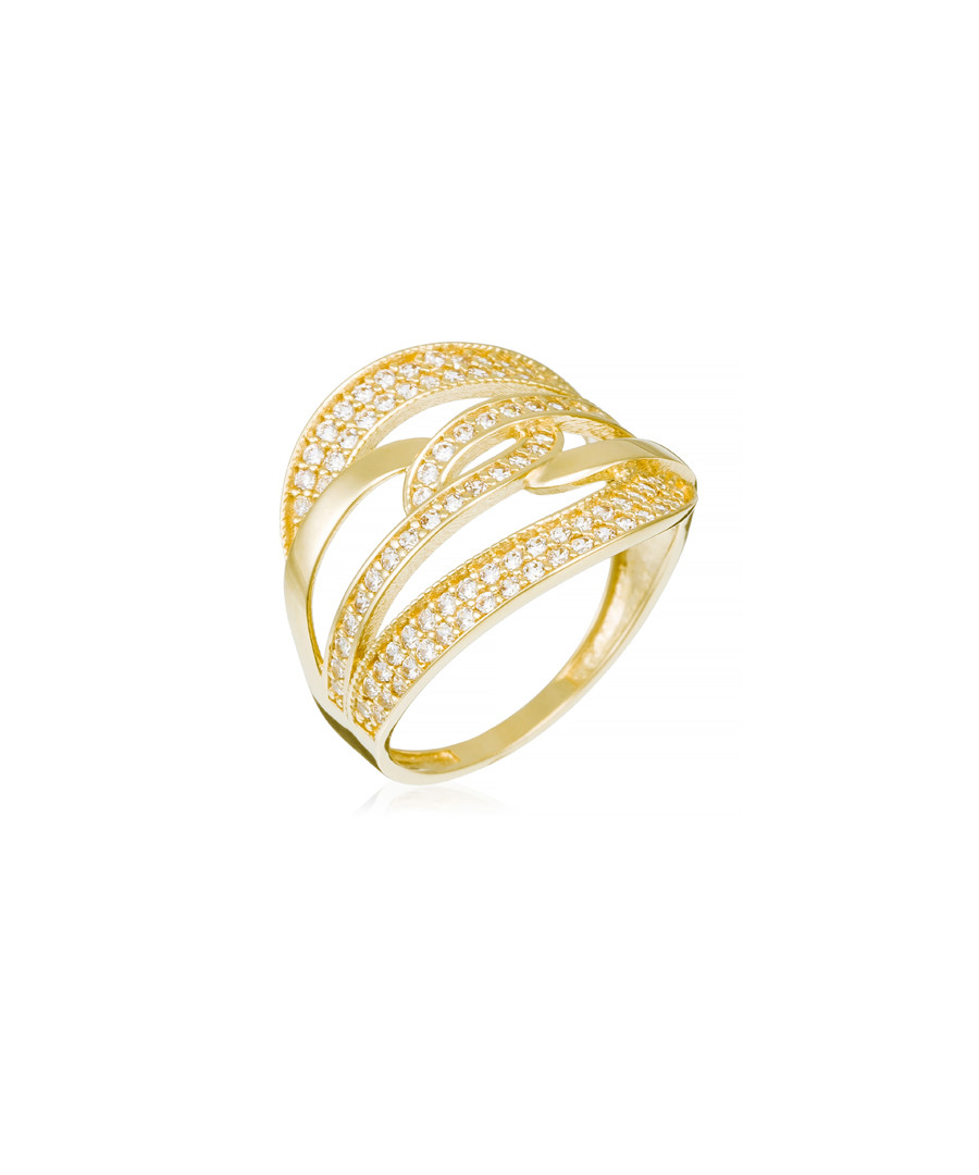 Ecu yellow gold ring Sale - or eclat