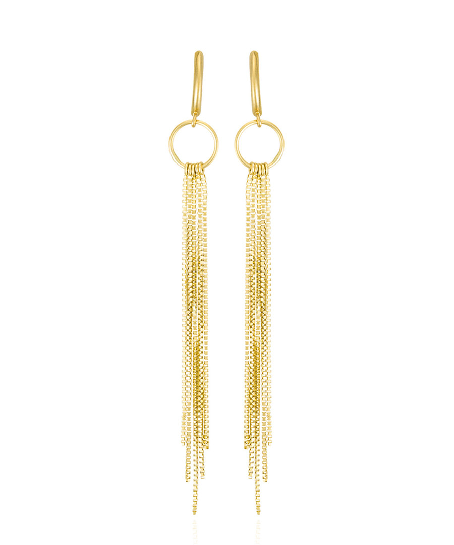 Cascade yellow gold drop earrings Sale - or eclat