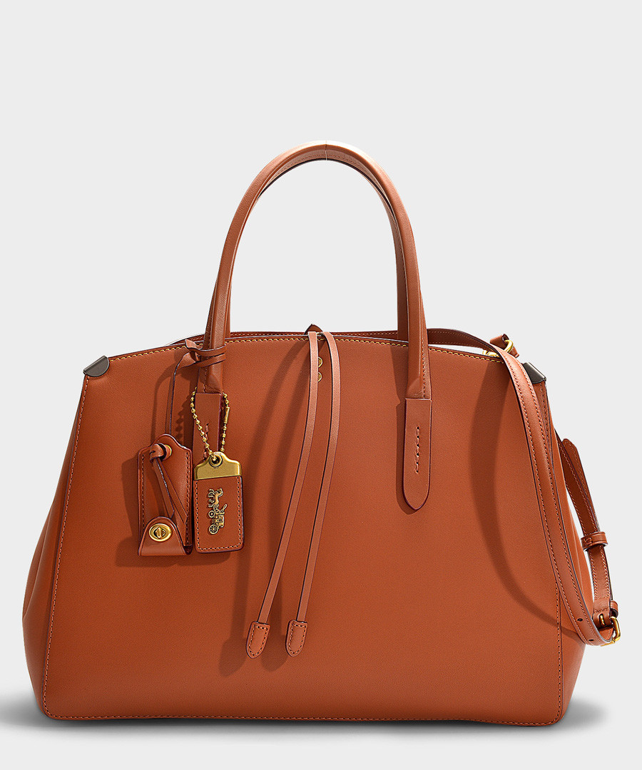 Cooper brown 1941 leather bag Sale - Coach