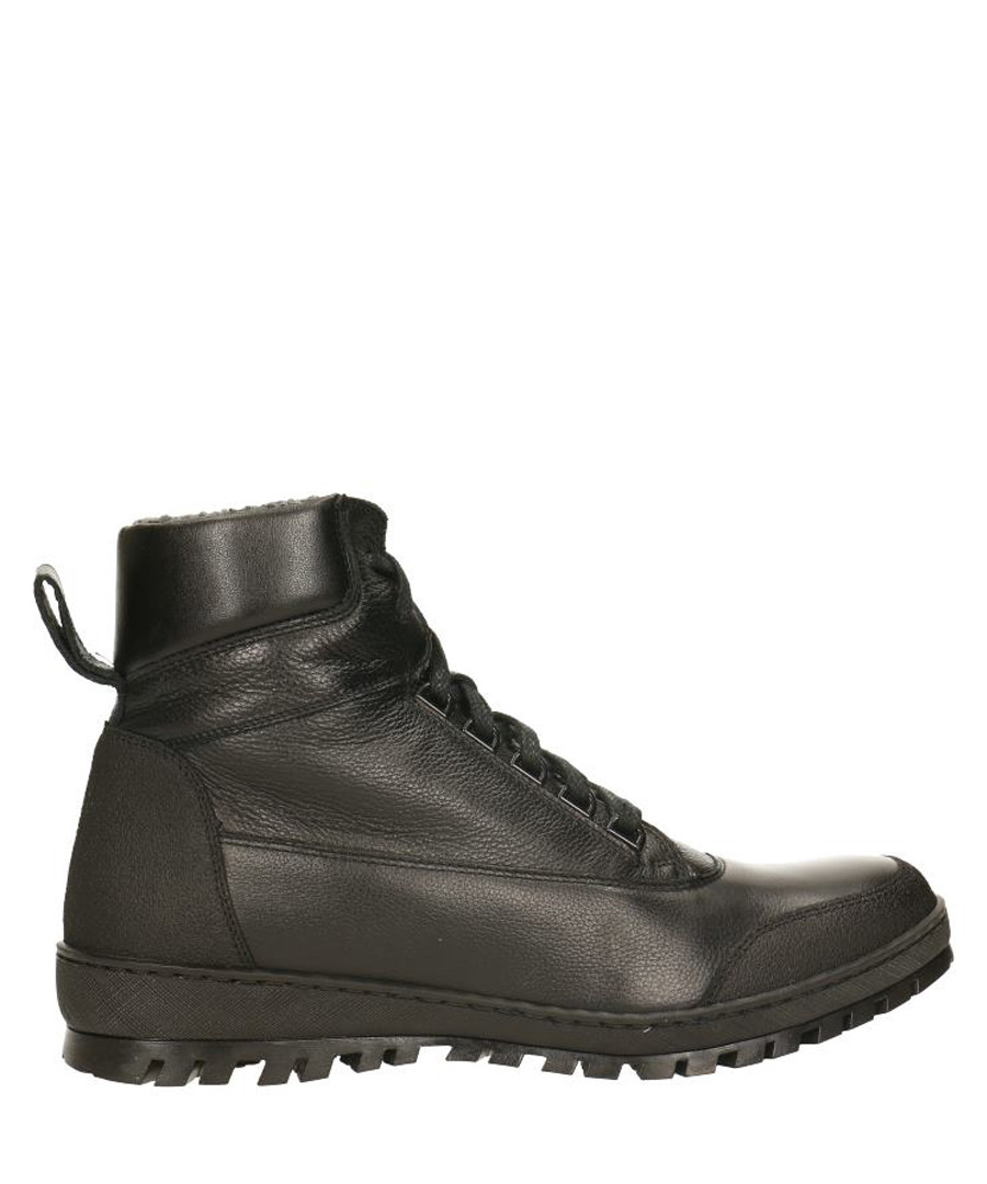 Black leather lace-up boots Sale - gino rossi