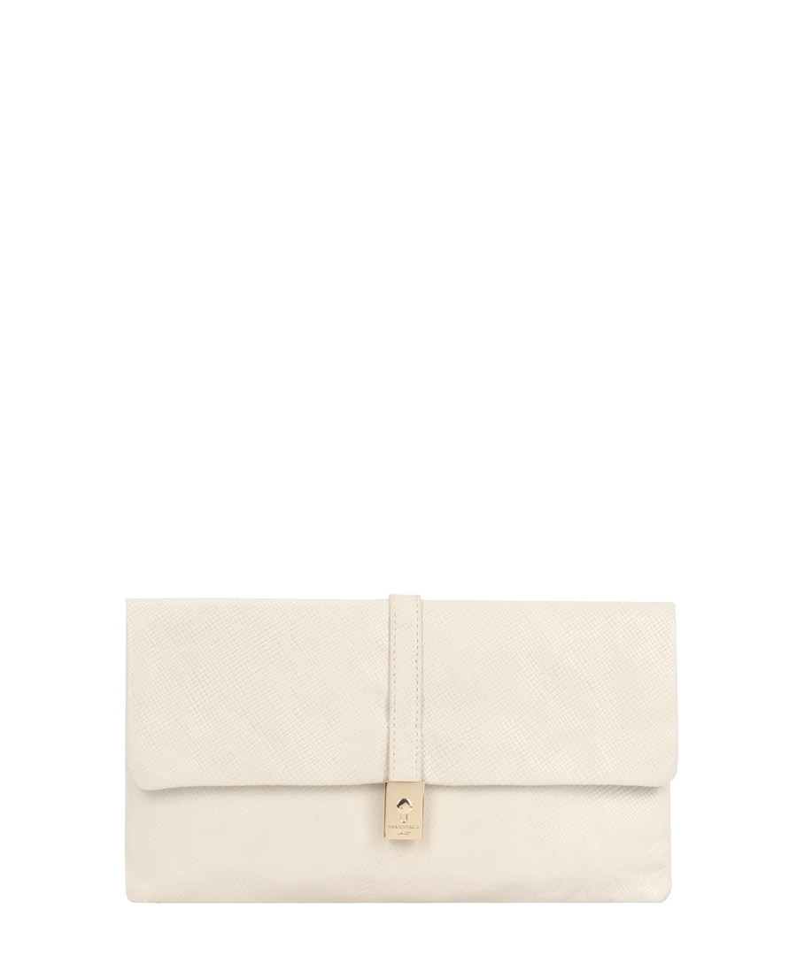piave off white leather clutch Sale - paul costelloe
