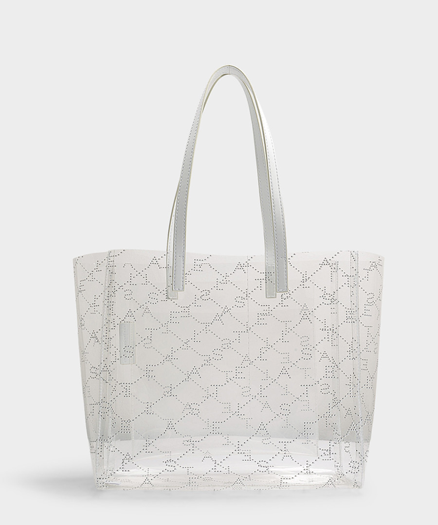 Clear pattern small tote Sale - stella mccartney