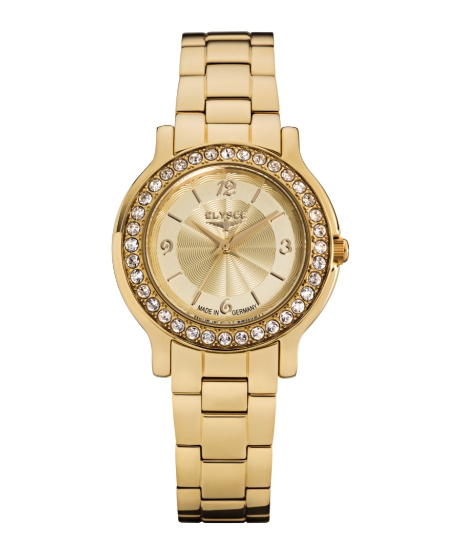 Helena gold-tone stainless steel watch Sale - Elysee