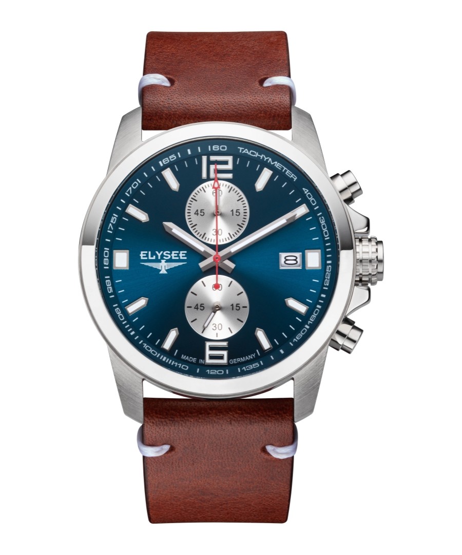 Ziros leather strap watch Sale - Elysee
